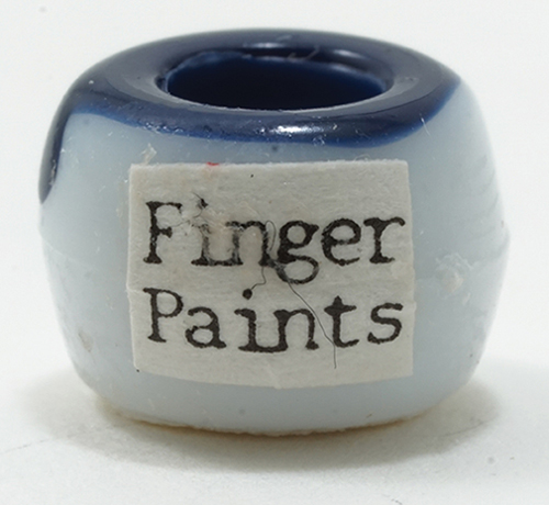 Dollhouse Miniature Finger Paints